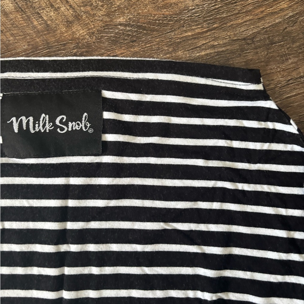 Black and White Striped Kids Cover